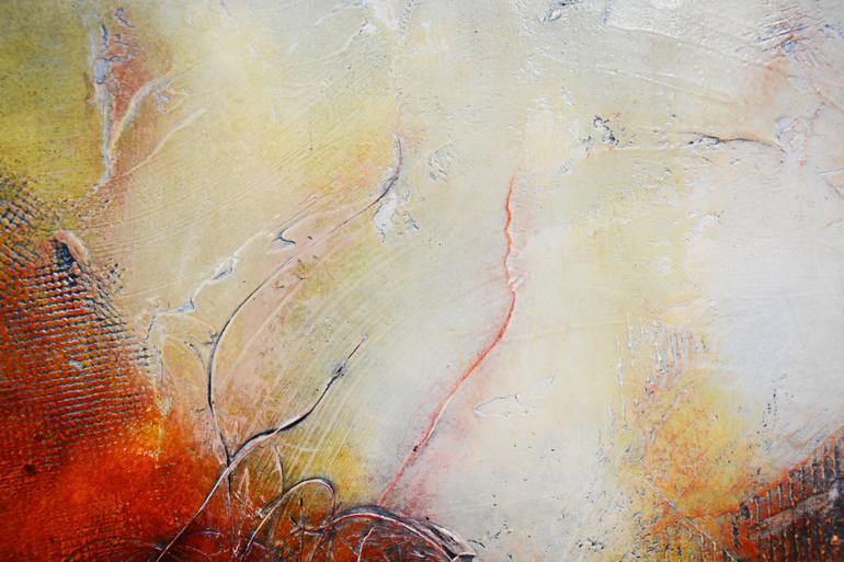 Original Abstract Expressionism Abstract Painting by Andrada Anghel