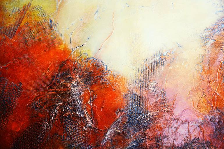 Original Abstract Expressionism Abstract Painting by Andrada Anghel