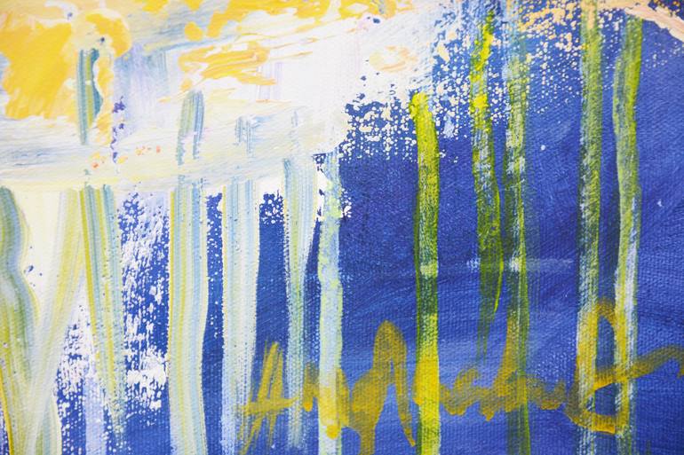 Original Abstract Expressionism Abstract Painting by Andrada Anghel