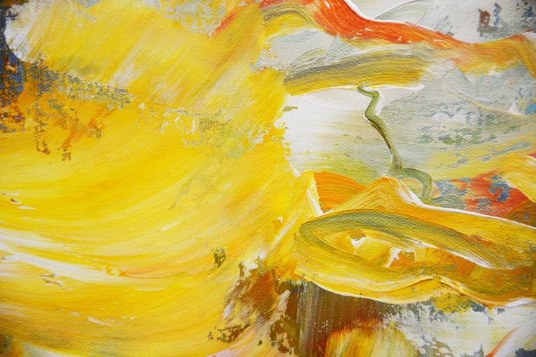 Original Abstract Expressionism Abstract Painting by Andrada Anghel