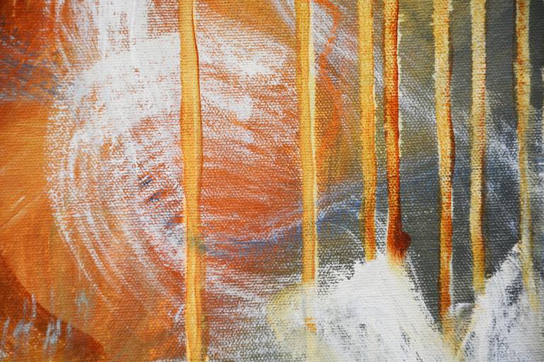 Original Abstract Expressionism Abstract Painting by Andrada Anghel