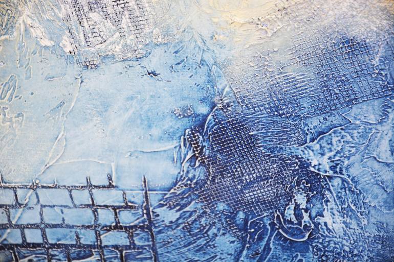 Original Abstract Expressionism Abstract Painting by Andrada Anghel