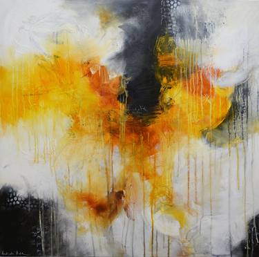 Original Abstract Expressionism Abstract Paintings by Andrada Anghel