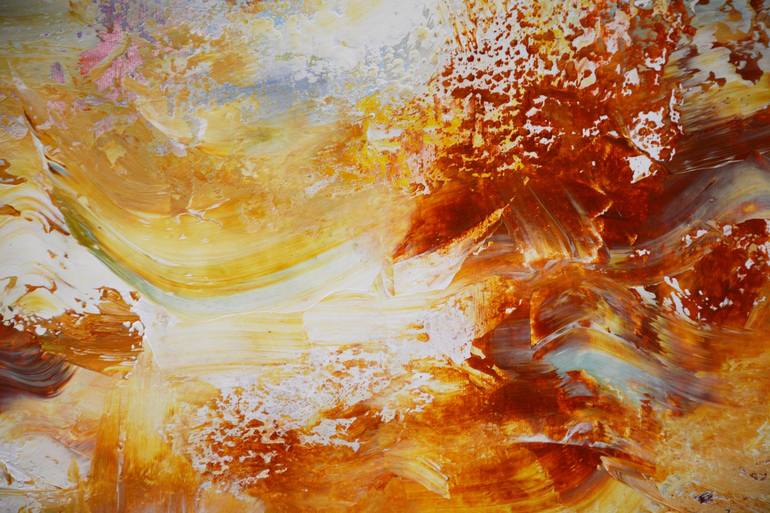 Original Abstract Expressionism Abstract Painting by Andrada Anghel