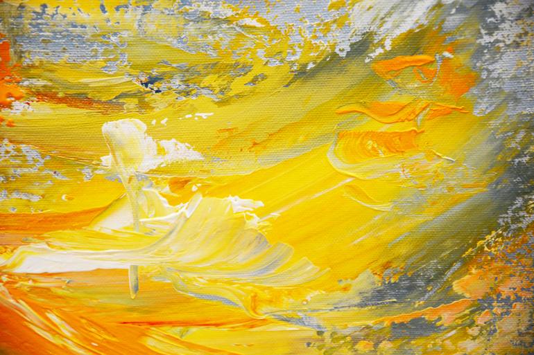 Original Abstract Expressionism Abstract Painting by Andrada Anghel