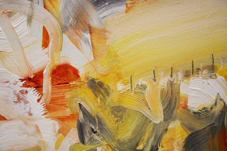 Original Abstract Expressionism Abstract Painting by Andrada Anghel