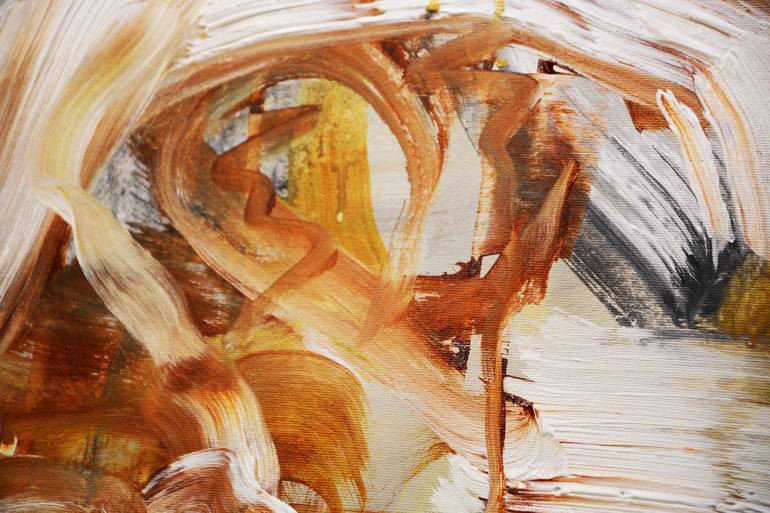 Original Abstract Expressionism Abstract Painting by Andrada Anghel