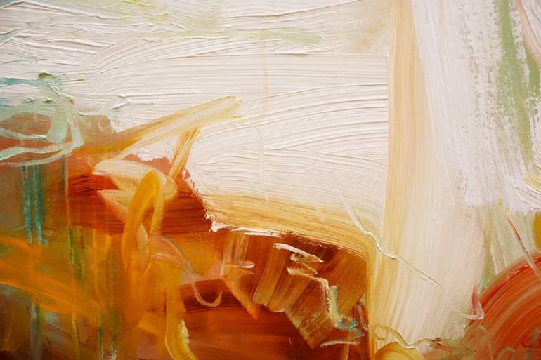 Original Abstract Expressionism Abstract Painting by Andrada Anghel