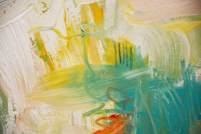 Original Abstract Expressionism Abstract Painting by Andrada Anghel