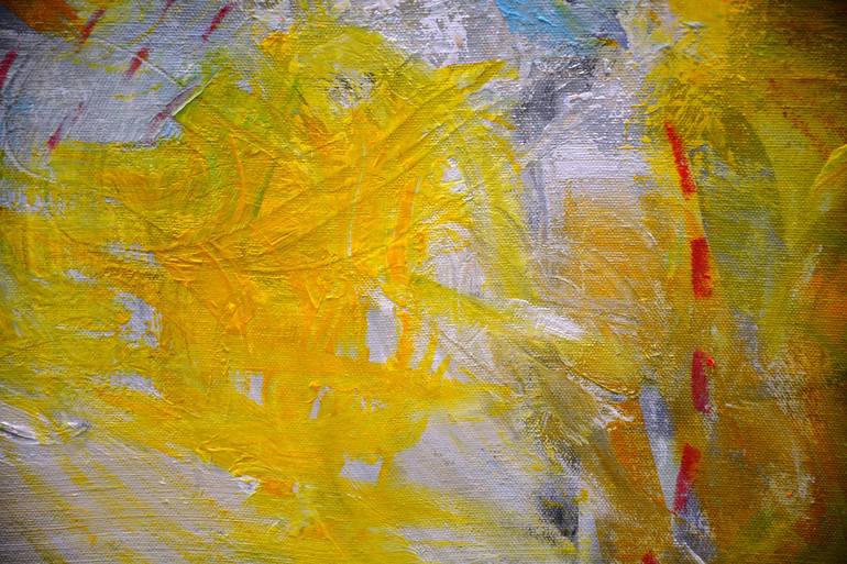 Original Abstract Expressionism Abstract Painting by Andrada Anghel