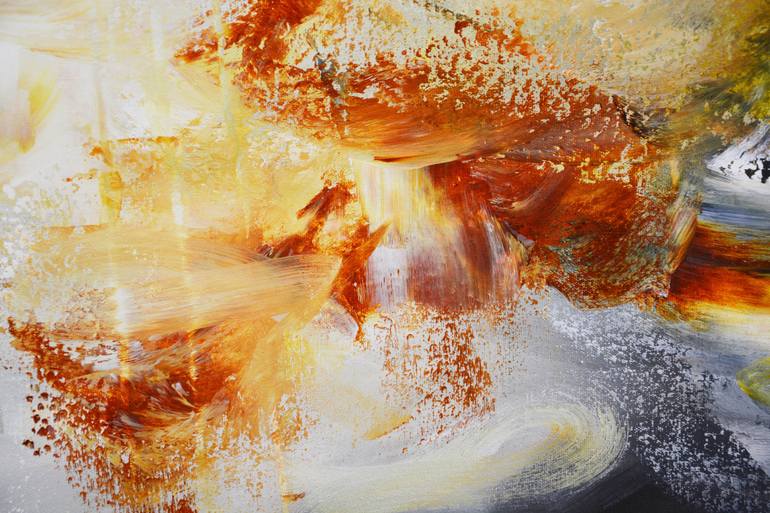 Original Abstract Expressionism Abstract Painting by Andrada Anghel