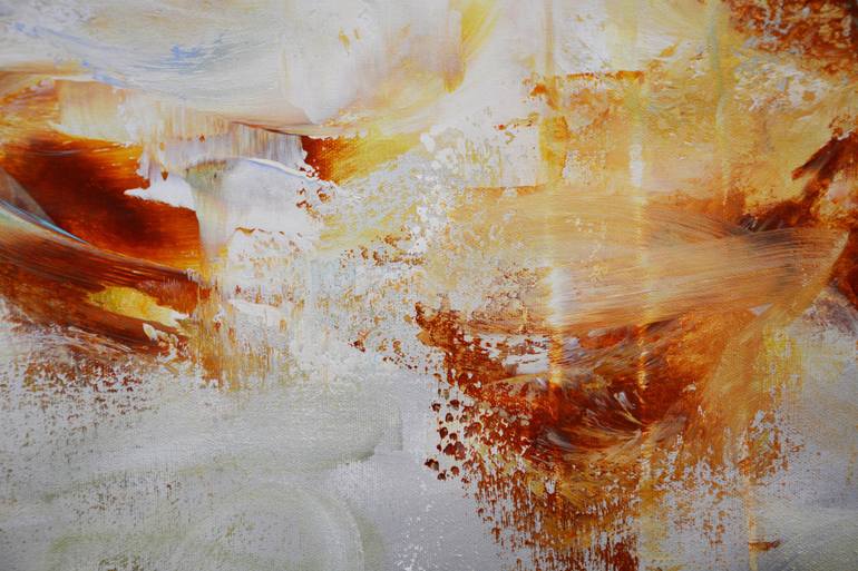 Original Abstract Expressionism Abstract Painting by Andrada Anghel