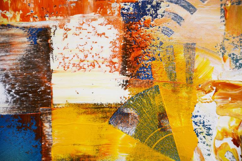 Original Abstract Expressionism Abstract Painting by Andrada Anghel