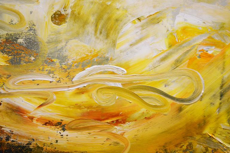 Original Abstract Expressionism Abstract Painting by Andrada Anghel