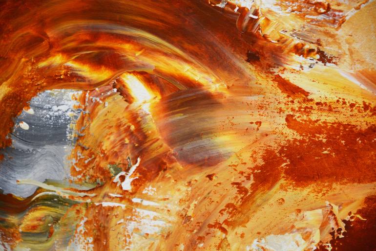 Original Abstract Expressionism Abstract Painting by Andrada Anghel