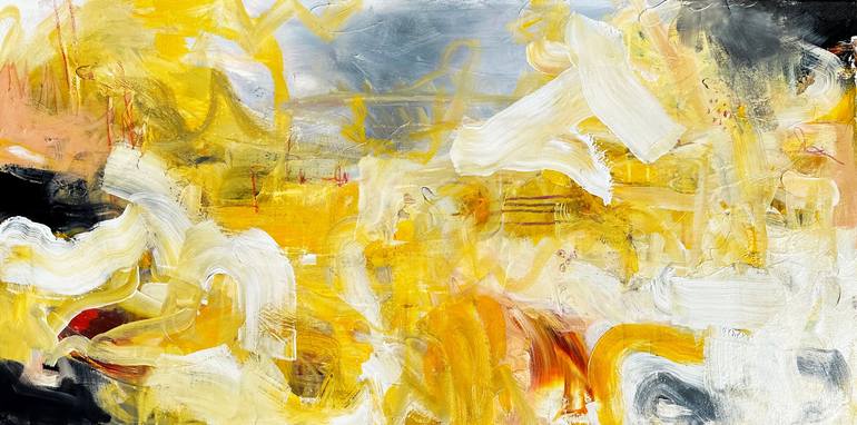 Original Abstract Expressionism Abstract Paintings by Andrada Anghel