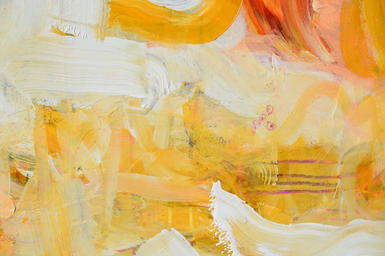 Original Abstract Expressionism Abstract Painting by Andrada Anghel