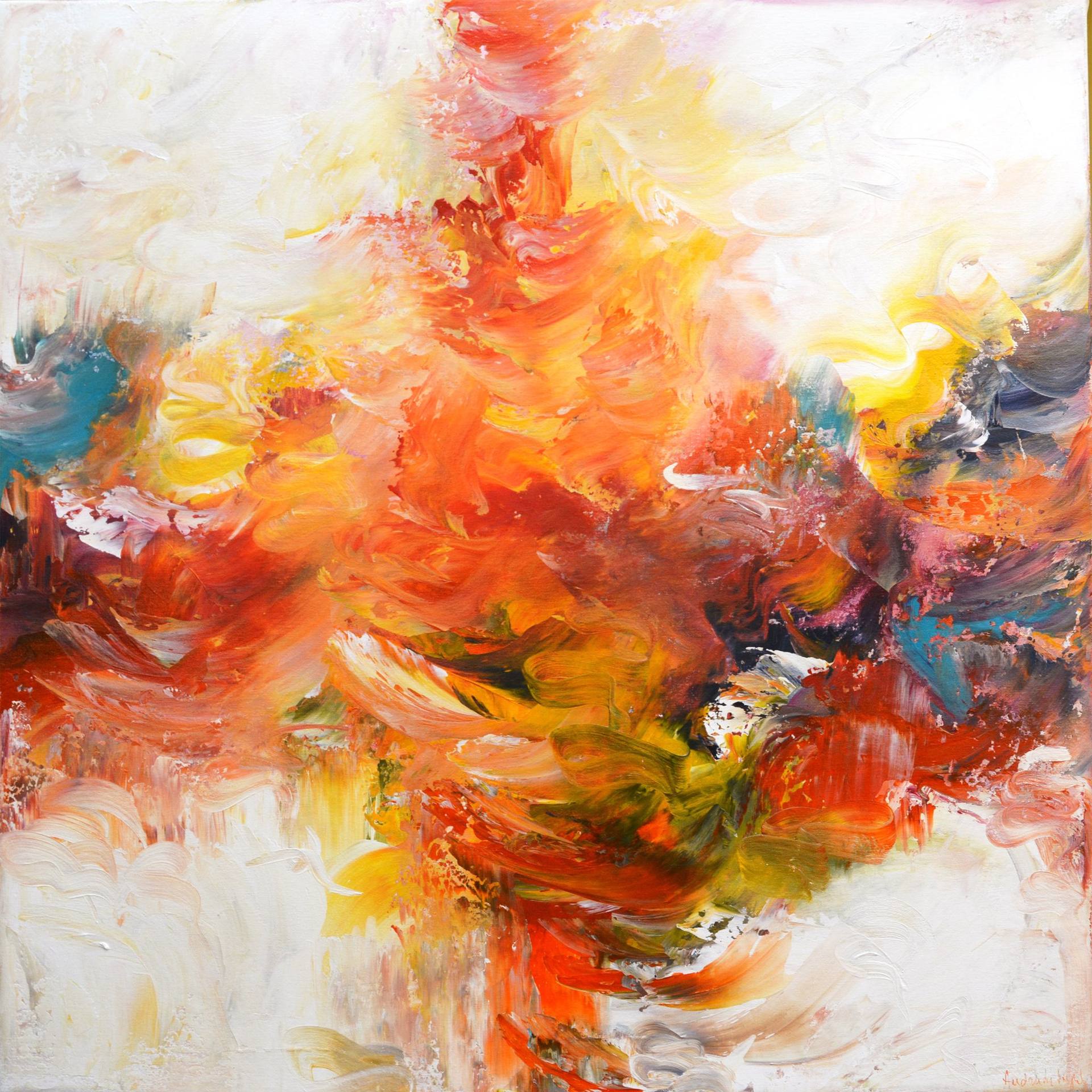 Whispers of Color Painting by Andrada Anghel | Saatchi Art
