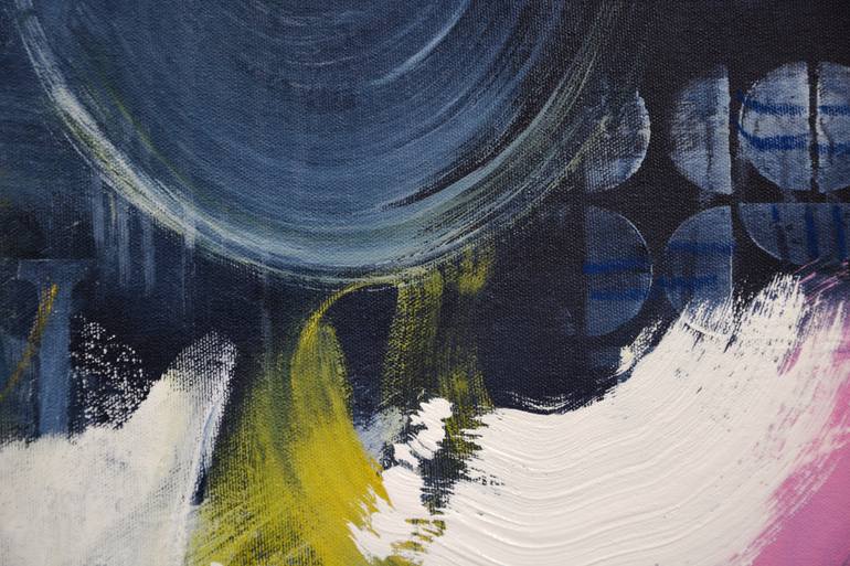 Original Abstract Expressionism Abstract Painting by Andrada Anghel
