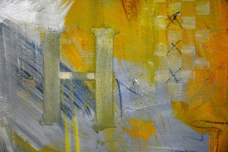 Original Abstract Expressionism Abstract Painting by Andrada Anghel