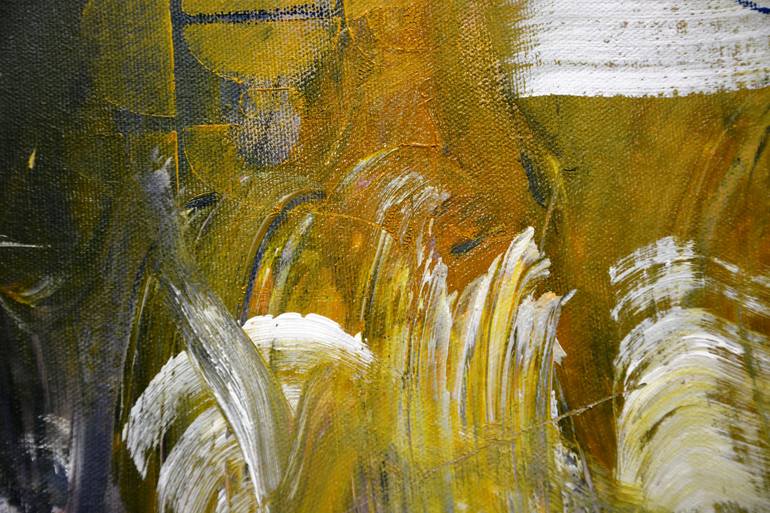 Original Abstract Expressionism Abstract Painting by Andrada Anghel