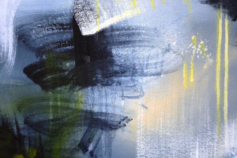 Original Abstract Expressionism Abstract Painting by Andrada Anghel