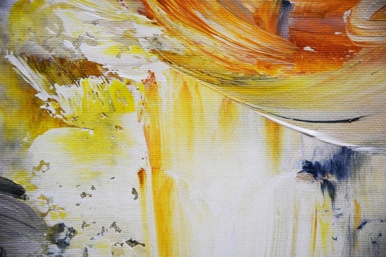 Original Abstract Expressionism Abstract Painting by Andrada Anghel