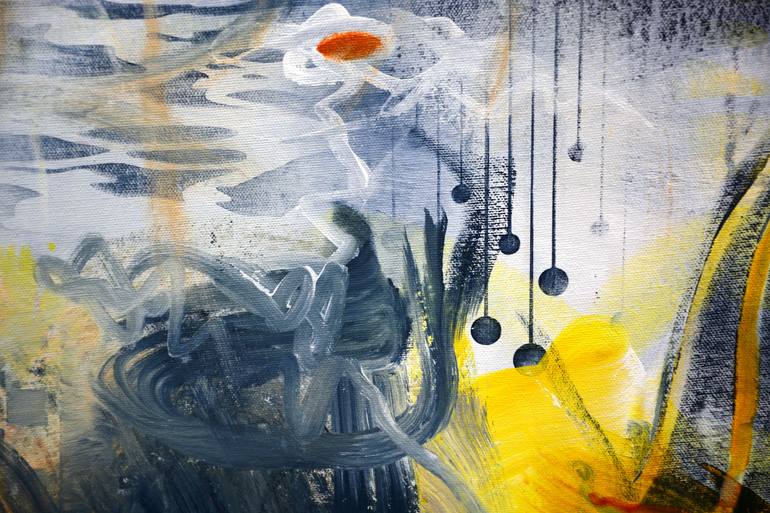 Original Contemporary Abstract Painting by Andrada Anghel