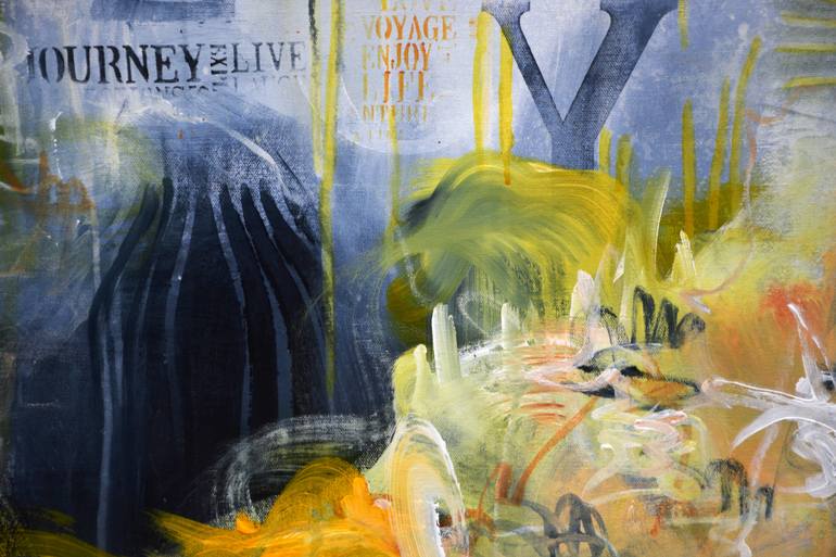 Original Contemporary Abstract Painting by Andrada Anghel