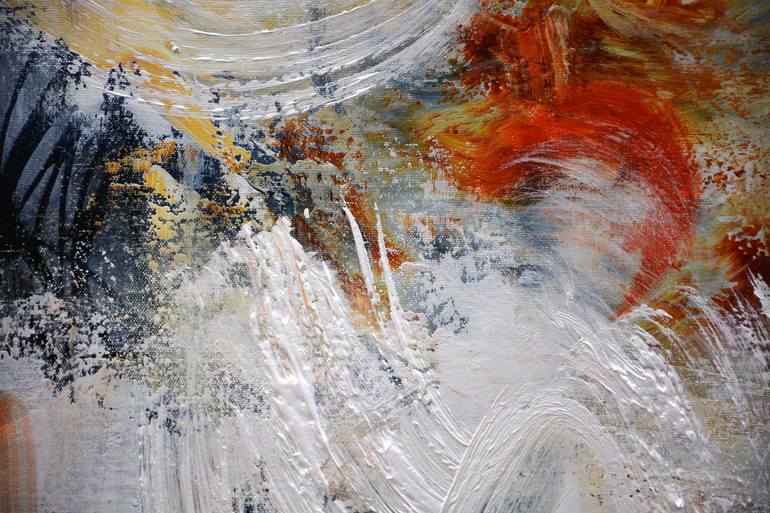 Original Abstract Expressionism Abstract Painting by Andrada Anghel