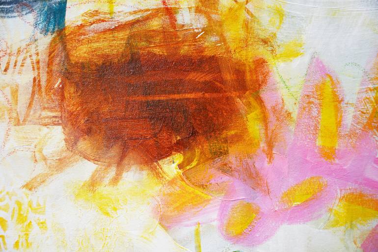 Original Abstract Expressionism Abstract Painting by Andrada Anghel