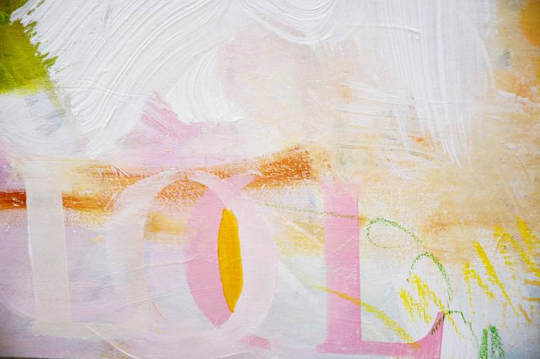 Original Abstract Expressionism Abstract Painting by Andrada Anghel
