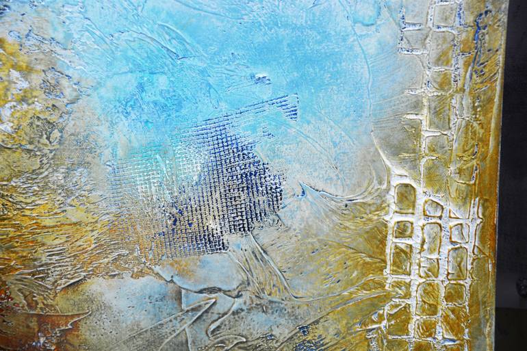 Original Abstract Expressionism Abstract Painting by Andrada Anghel