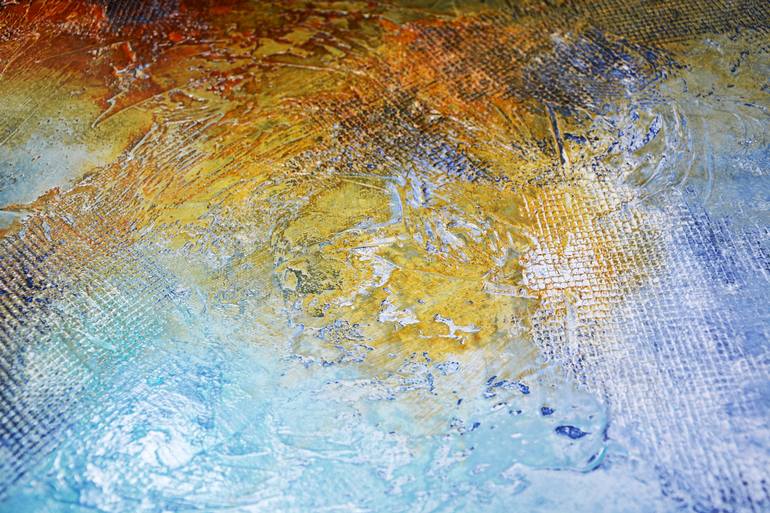 Original Abstract Expressionism Abstract Painting by Andrada Anghel