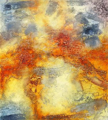 Original Abstract Expressionism Abstract Paintings by Andrada Anghel