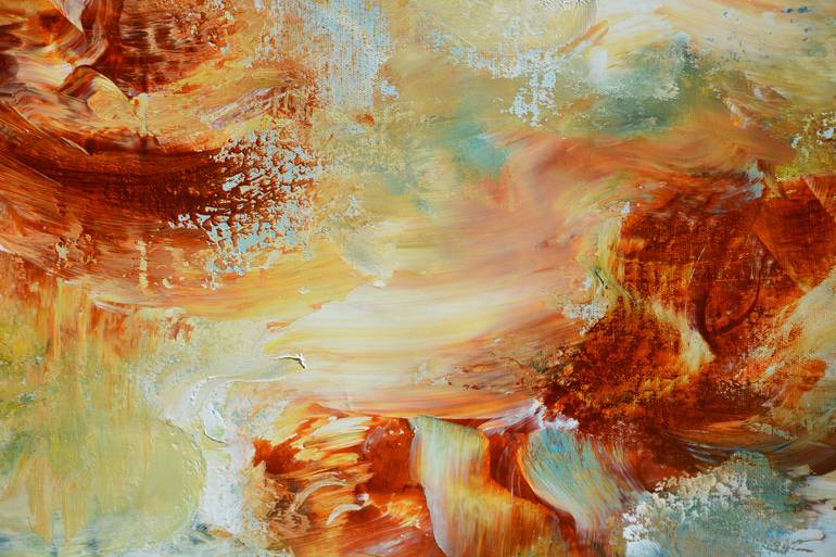 Original Abstract Expressionism Abstract Painting by Andrada Anghel