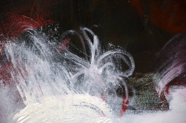Original Abstract Expressionism Abstract Painting by Andrada Anghel