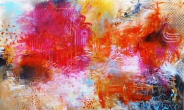 Original Abstract Expressionism Abstract Paintings by Andrada Anghel