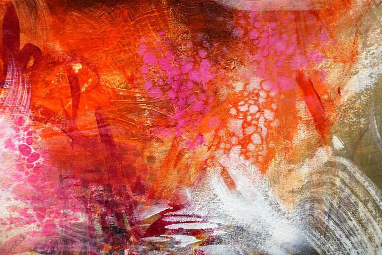 Original Abstract Expressionism Abstract Painting by Andrada Anghel