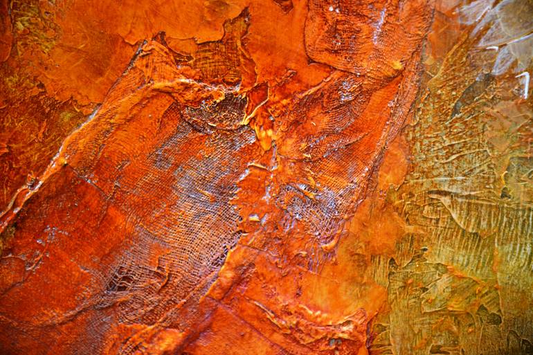 Original Abstract Expressionism Abstract Painting by Andrada Anghel