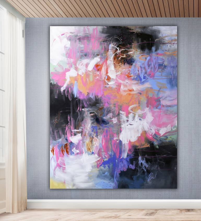 Original Contemporary Abstract Painting by Andrada Anghel