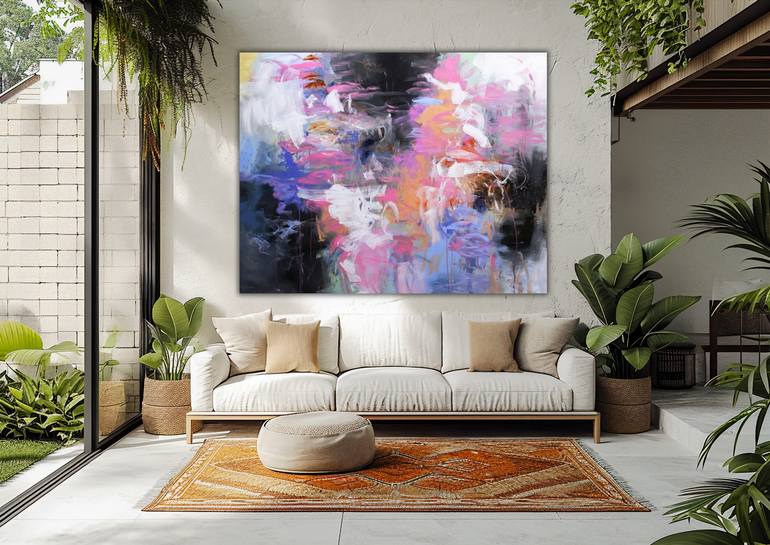 Original Contemporary Abstract Painting by Andrada Anghel
