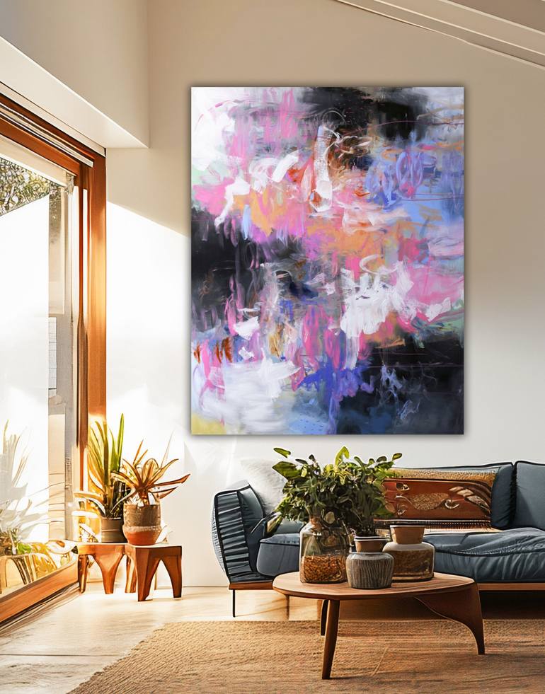 Original Contemporary Abstract Painting by Andrada Anghel