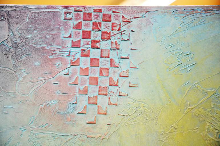 Original Abstract Expressionism Abstract Painting by Andrada Anghel