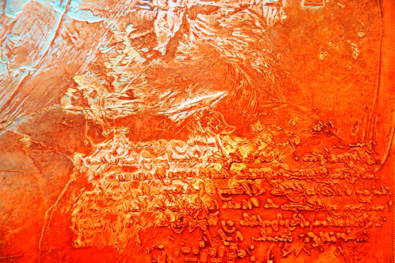 Original Abstract Expressionism Abstract Painting by Andrada Anghel