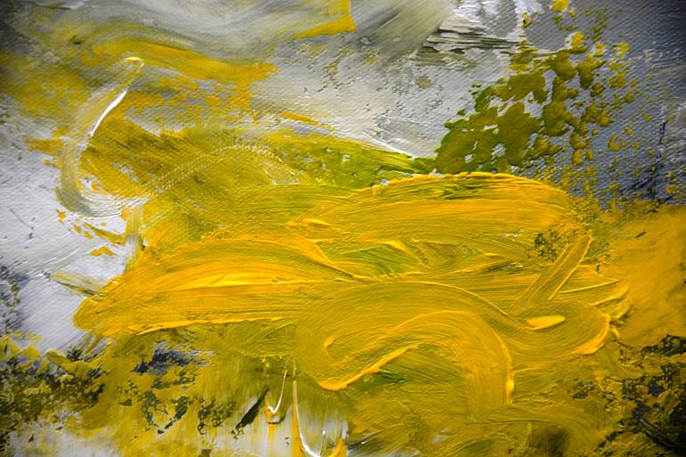 Original Abstract Expressionism Abstract Painting by Andrada Anghel