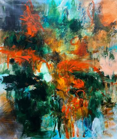 Original Expressionism Abstract Paintings by Andrada Anghel