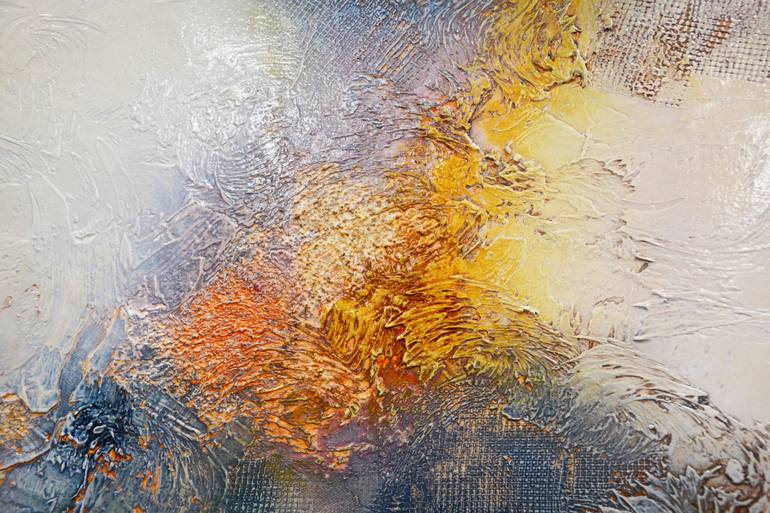 Original Abstract Expressionism Abstract Painting by Andrada Anghel