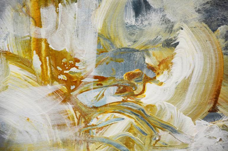 Original Abstract Expressionism Abstract Painting by Andrada Anghel