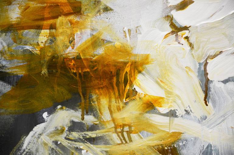Original Abstract Expressionism Abstract Painting by Andrada Anghel